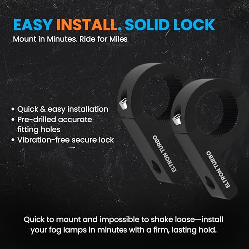 ELTRON TURBO Universal Fog Lamp Clamp (Pack of 2) - Image 5