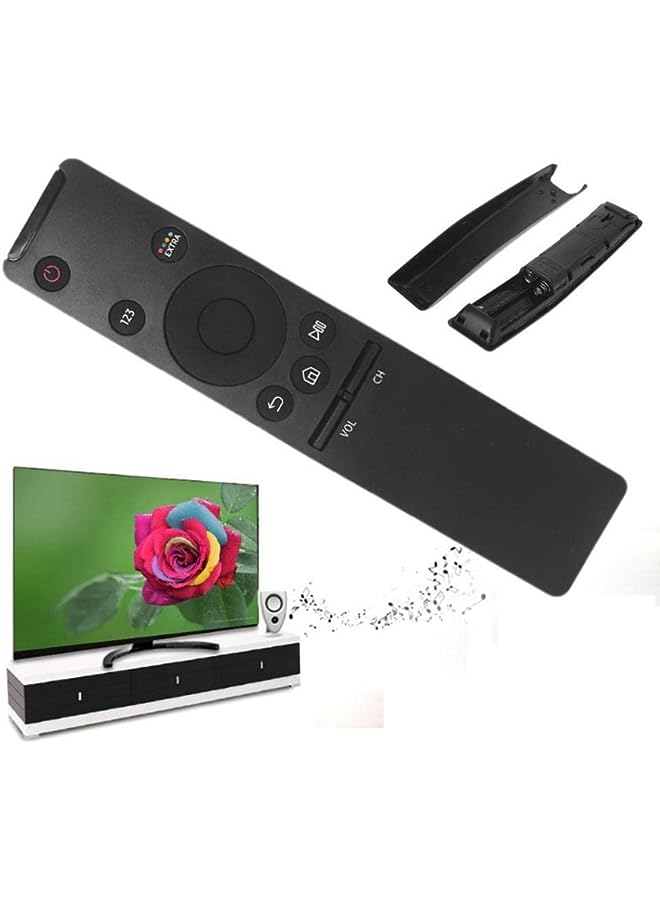 Allimity BN59-01242C Bluetooth Voice Remote Control fit for Samsung TV UA43KU7500 UA49KU7500 UA49KU7500K UA49KU7500KXZN UA55KU7500 UA55KU7500K UA55KU7500KXZN UA65KU7500 UA65KU7500K UA65KU7500KXZN - Image 1