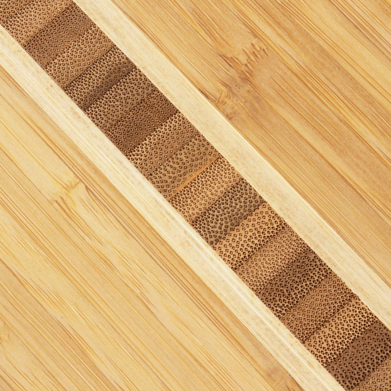 Totally Bamboo لوح تقطيع على شكل لوح ركوب الأمواج من الخيزران، 23" × 7-1/2" - Image 5