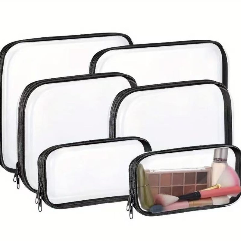 Clear Zippered Hard Shell Packing Organizer Set - Image 1