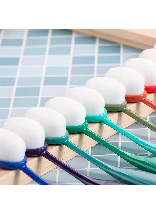 يوسينج 12 عبوة من أداة مزج الحبر الملون لمزج الفرشاة لصنع البطاقات، مجموعة متنوعة من التطبيقات الورقية، مقبض رمز الألوان (حجم رأس الفرشاة 0.85 بوصة) - Image 4