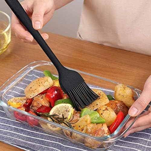Giffy Food Grade Silicone Basting Pastry Brush – 10.5 Inch Heat Resistant BBQ Grill Barbecue Oil Brush for Cooking, Baking, and Grilling – Large, Non-Stick, Durable Kitchen Tool - Image 4