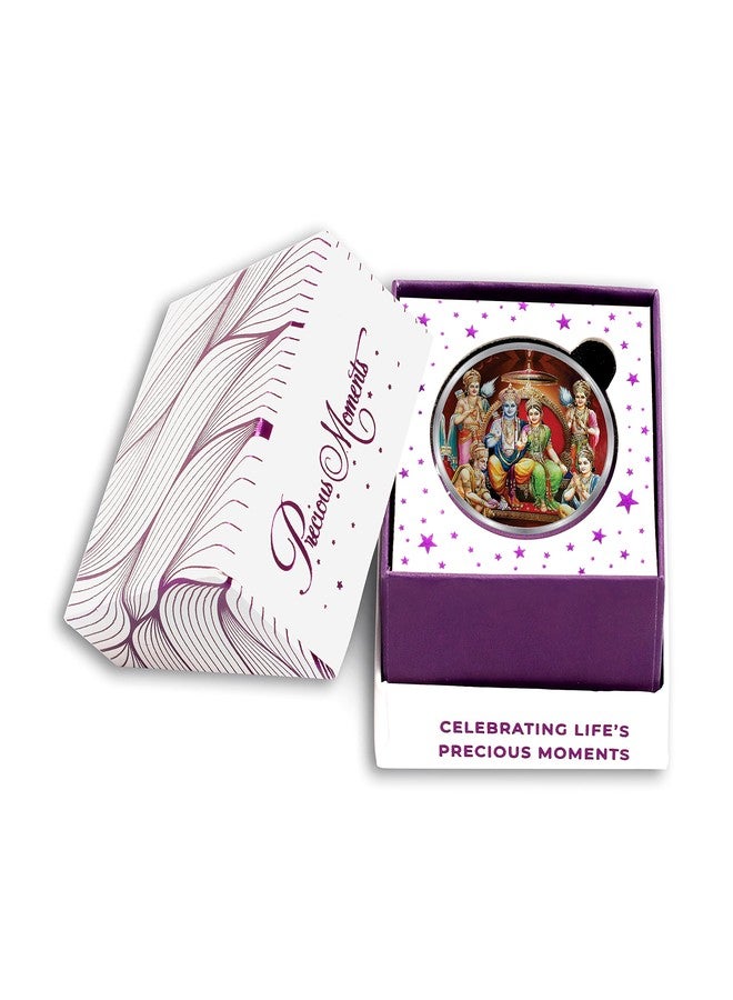 ACPL Precious Moments BIS Hallmarked Silver Coin Ram Darbar Colorful Design 10GM 999 Pure - Image 3