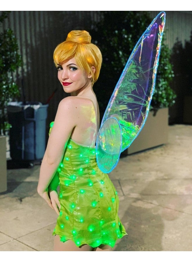 TSNOMORE Blonde Cosplay Wig for Women Short Straight Synthetic Wig with Bun Halloween Costume Party Wig for Girls - Image 2