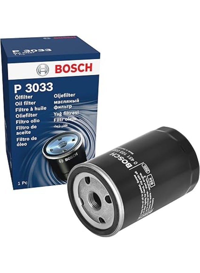 Bosch Oil Filter for Skoda and Volkswagen Cars - Image 1