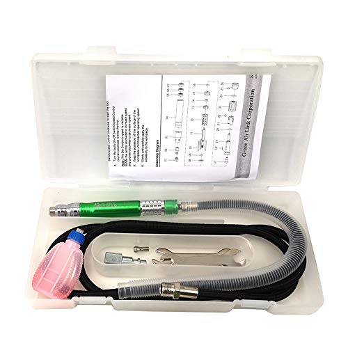 DYNAMIC POWER Precision 1/8" Air Micro Die Grinder with Bonus Parts – Perfect for Detail Work and Smooth Finishes! -DP313321B - Image 3