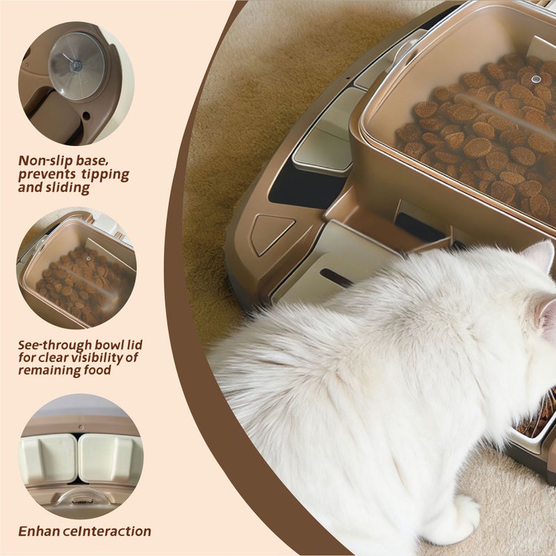1pc Purple Large Capacity Interactive Puzzle Slow Feeder for Dogs Cats Energy Saving Non Electric Pet Feeding Toy Box Packaging Holiday Gift - Image 2