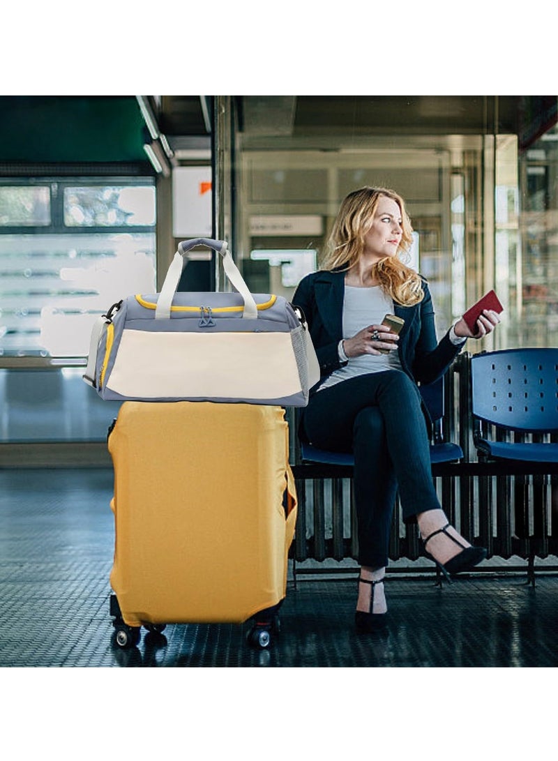 كي واي دي حقيبة دوفل قابلة للتوسيع -السفر الخفيف الوزن وحملة الألعاب الرياضية مع سعة كبيرة، كمام ترولي وحجم حمل - Image 2