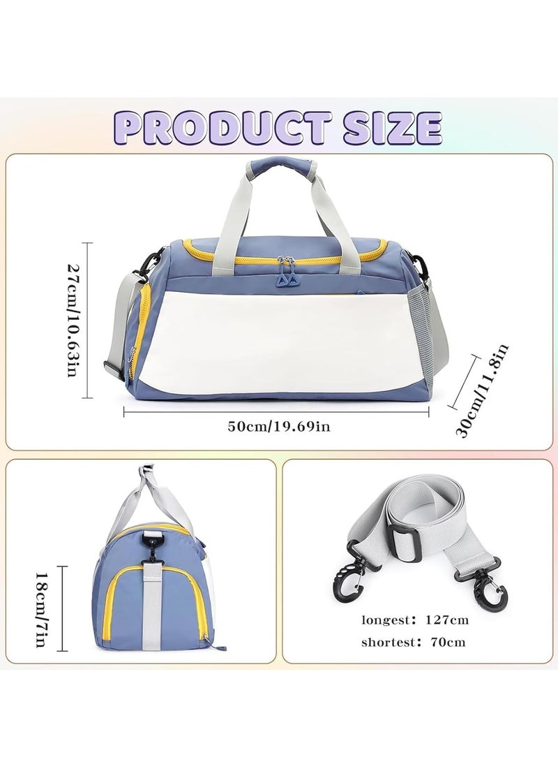 كي واي دي حقيبة دوفل قابلة للتوسيع -السفر الخفيف الوزن وحملة الألعاب الرياضية مع سعة كبيرة، كمام ترولي وحجم حمل - Image 5