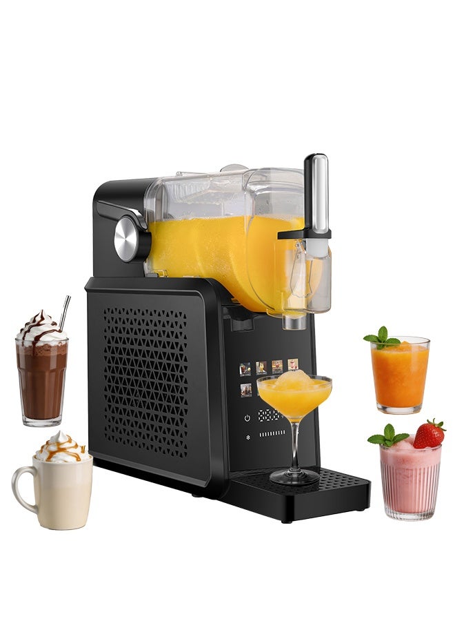 Royalstar 2 in 1 Soft Serve Ice Cream Maker and Frozen Drink Maker, Slushy Machine with 8 Intelligent Modes, Built In Compressor, Rapid Chill Technology, 1.8L Capacity for Family Pool Parties - Image 1