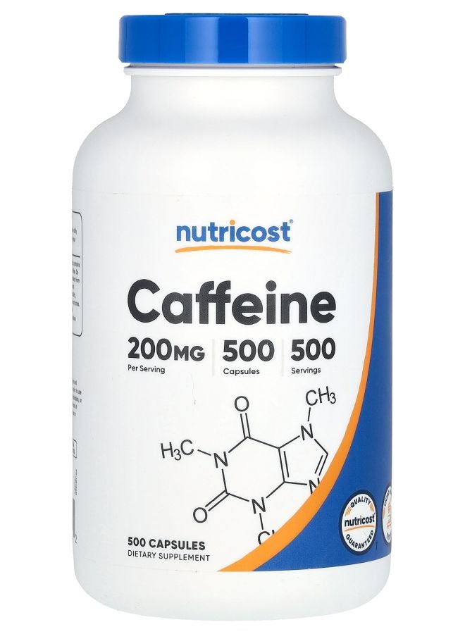 Caffeine 200 mg 500 Capsules