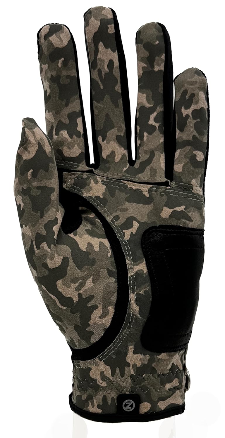 Zero Friction Men's Compression-Fit Synthetic Golf Glove, Universal Fit One Size - Image 1
