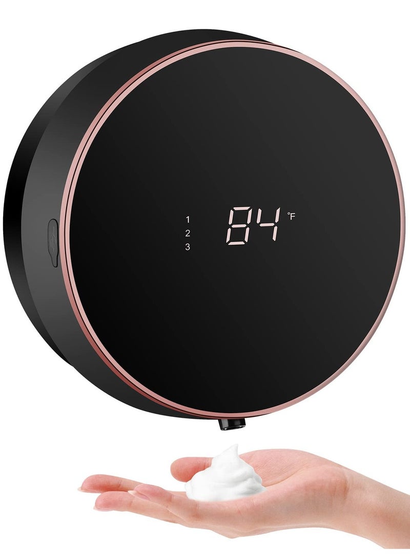 Zikra Automatic Foam Soap Dispenser, Wall-Mounted Non-Contact Infrared Intelligent Induction Foam Machine, 300Ml Large Capacity, Suitable For A Variety Of Cleaning Liquids, Can Be Used In Toilets, Kitchens - Image 1