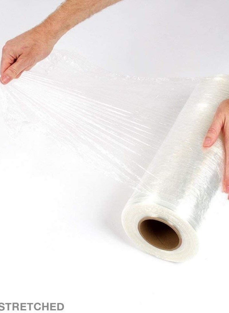 ستريتش غلاف سترتش 4 قطع 3 كيلو رول شفاف طول 50 سم - Image 5