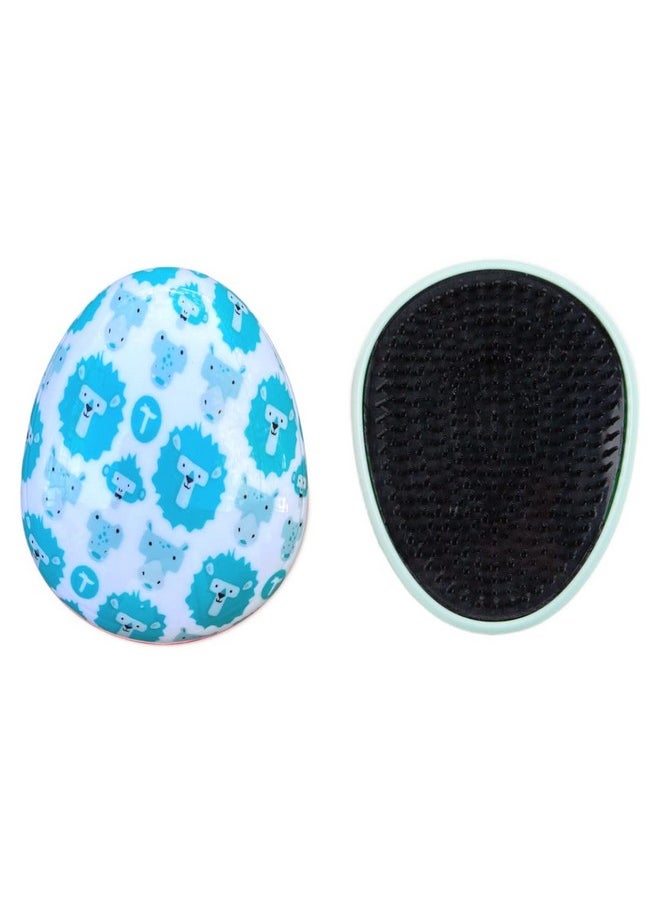 T is for Tame Is For Tame Detangling Brush For Toddlers & Kids Mini Detangler Brush Tames Knots W/Out Tears Or Tantrums Perfect Size & Shape For Kids Hands Developed By Mom Of Twins (1 Single Brush)  - Image 1