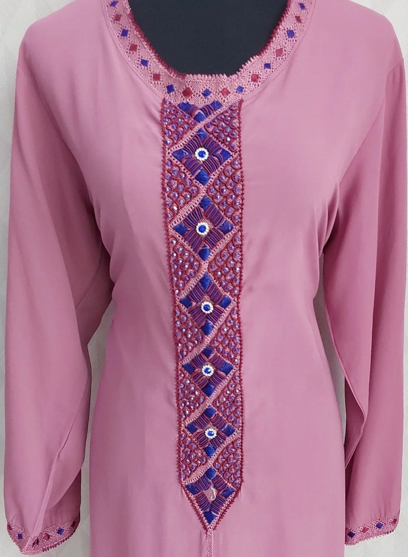 ALREESH ALBANAFSAJI DRESS pink
