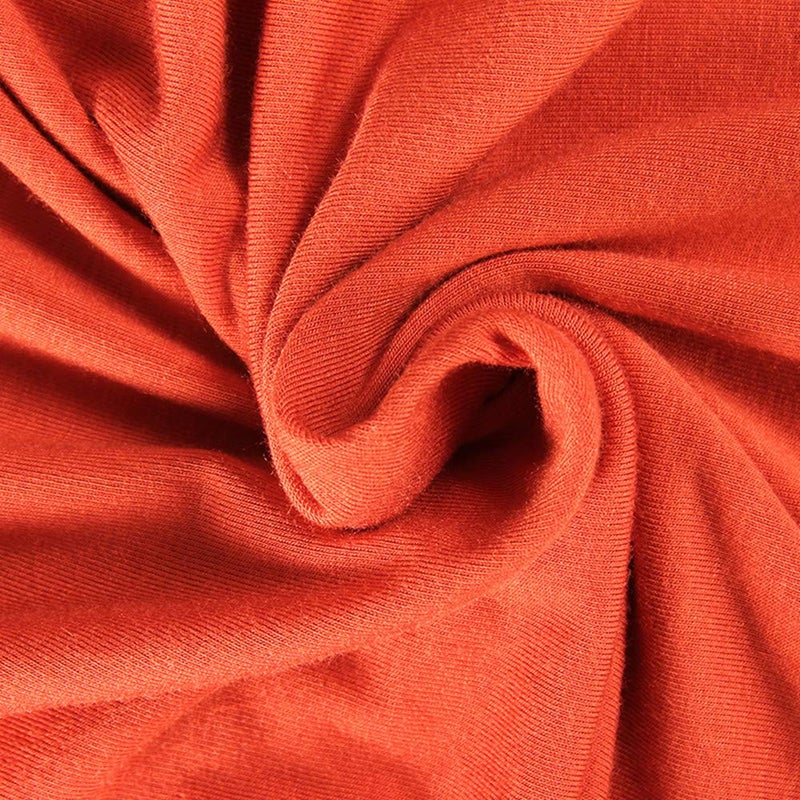 PRIMODA Women's Summer Casual Sleeveless V Neck Adjustable Spaghetti Strap Maxi Long Dress(Orange,2XL) - Image 2