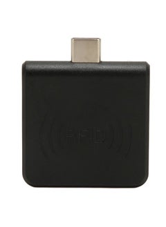 RFID ID Mobile Phone Card Reader Type C Interface 125Khz Portable Smart Card Reader Black