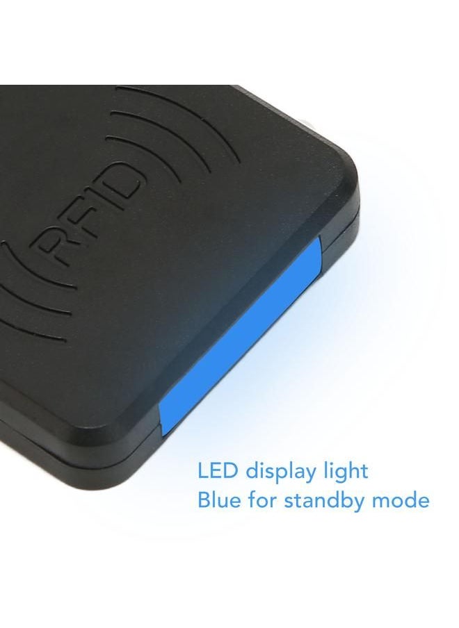 Arabest - RFID ID Mobile Phone Card Reader Type C Interface 125Khz Portable Smart Card Reader Black - Image 1