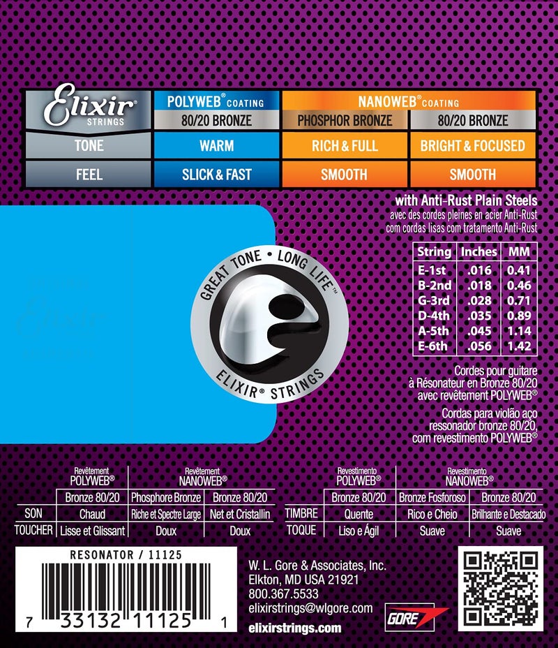 Elixir Strings Strings for Acoustic Guitar (E11125) - Image 2