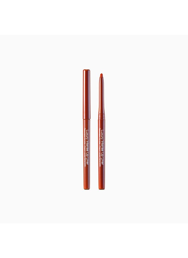 kiss new york Luxury Intense Lip Liner 4 Pack (Dark Plum Purple, Deep Red, Bright Red, Black)  - Image 4