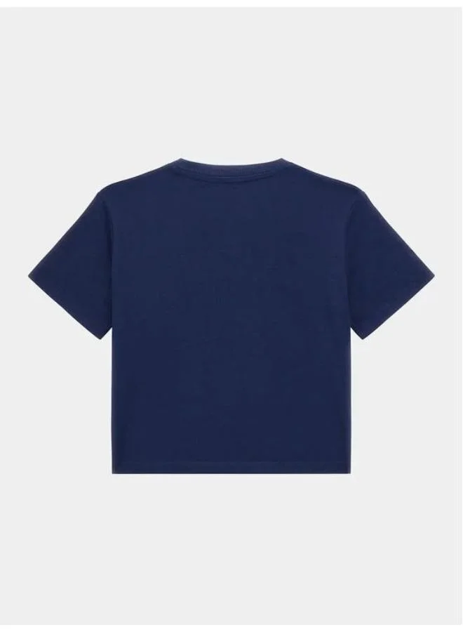 GUESS Kids Graphic  Crew Neck T-Shirt