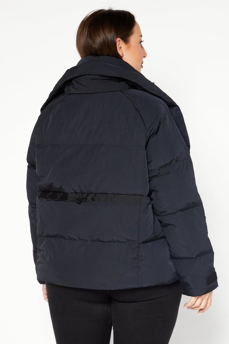 Adidas Women Sportswear Fit Long Sleeve Outdoor Jacket, Black - Image 3