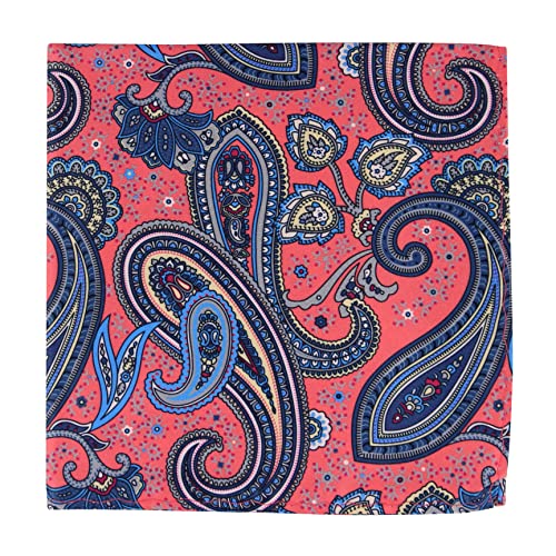 Peluche Paisley Mark Pocket Square For Men - Image 1