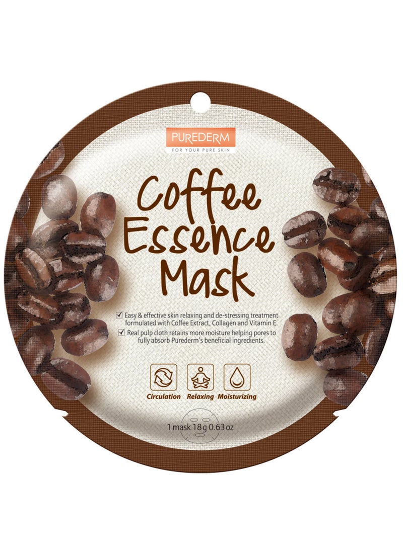 PUREDERM Coffee Essence Mask - Image 1