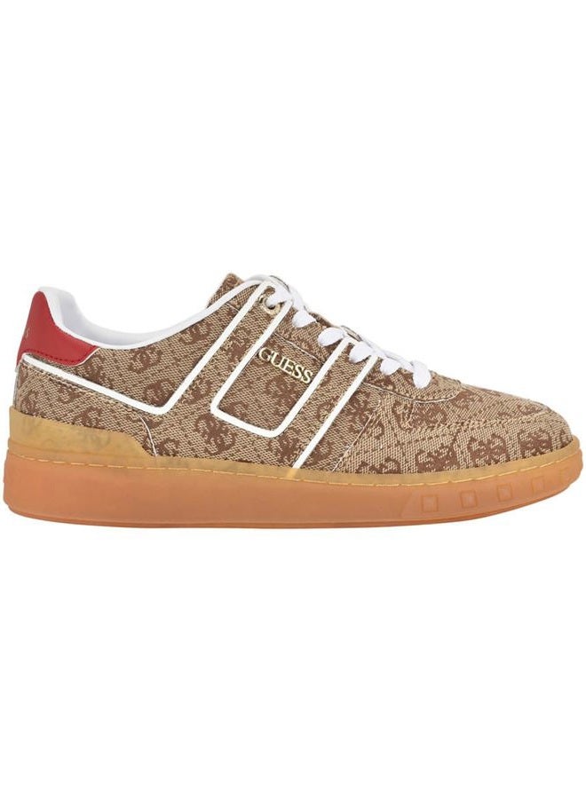 GUESS حذاء رياضي نسائي إنارت، بني متوسط 212، 37.5 EU - Image 4