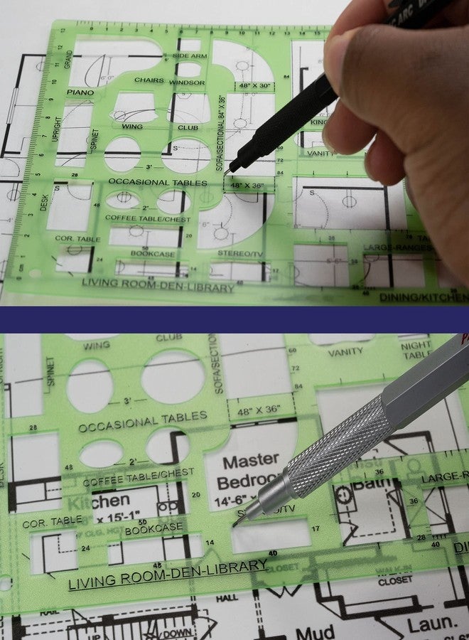 Pacific Arc House Furnishing Template Guide, with Beds, Tables, Couches, Chairs, and Other Furnishings - Image 5