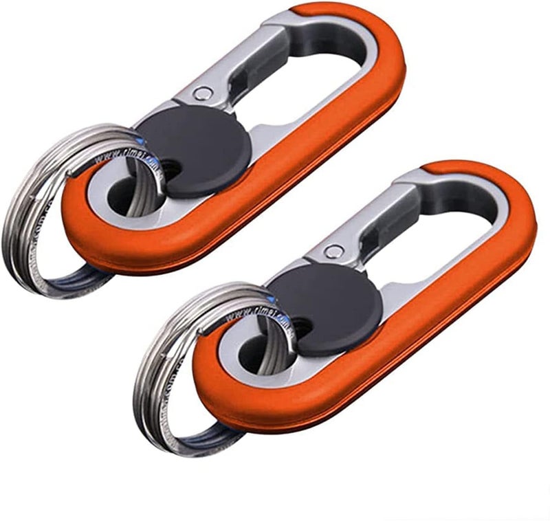 comfrt Men's Car Key Chain - [2023 NEW] Anti-Loss Keychain - Heavy Duty Car Keychain Organizer - Double Ring Design - Image 1