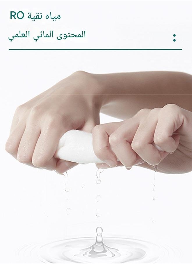 tangs - Baby Wet Wipes, 80 Sheets * 6 Packs (480 Sheets Total), Newborn & Kids Gentle Skin Care, Water-Spun Nonwoven Fabric, R0 Pure Water, Antibacterial Essence, Hypoallergenic, No Harsh Chemicals, Flip-Top Lid for Moisture Lock, Ideal for Middle East Market - Image 1