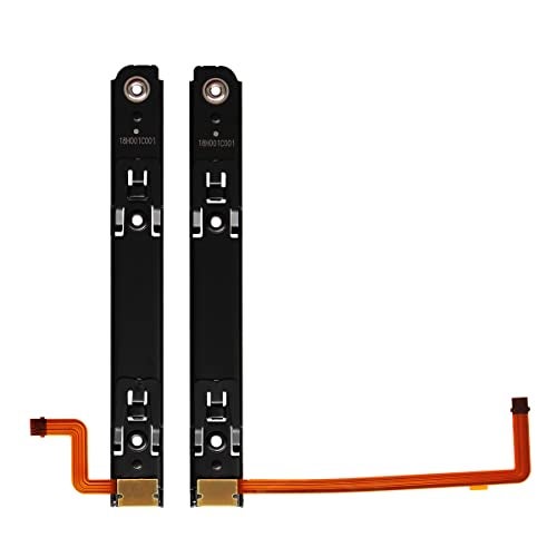 iParto Replacement Right and Left Slide Rail Replacement for Nintendo Switch OLED Console Slide Rail with Flex Cable Replacement Kit for NS Switch OLED Slider Bracket Slide Bar - Image 3