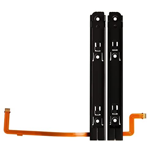 iParto Replacement Right and Left Slide Rail Replacement for Nintendo Switch OLED Console Slide Rail with Flex Cable Replacement Kit for NS Switch OLED Slider Bracket Slide Bar - Image 2