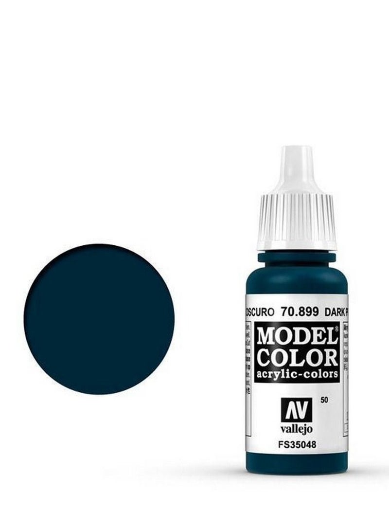 فاليجو طلاء أكريليك أزرق بروسي داكن، زجاجة ١٨ مل، للنماذج المصغرة والمجسمات الصغيرة، لون الموديل ٨٩٩