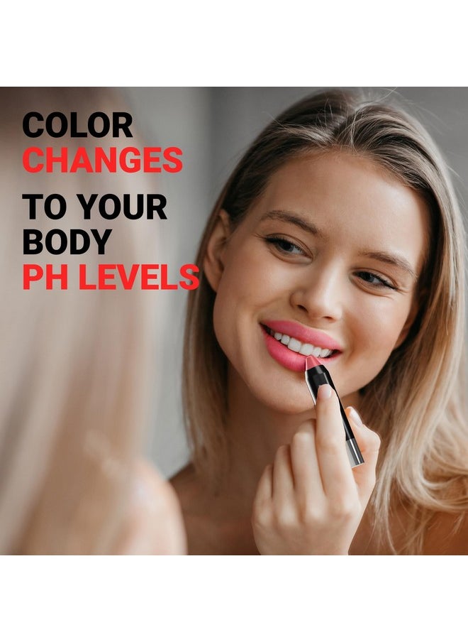 MOODmatcher MOODmatcher Twist Stick Original Color-Change Lipstick, Red-12 Hour Long Wear, Waterproof, Ultra Hydrating With Aloe & Vitamin E, Smudgeproof, faderproof & Kissproof (Orange)  - Image 5