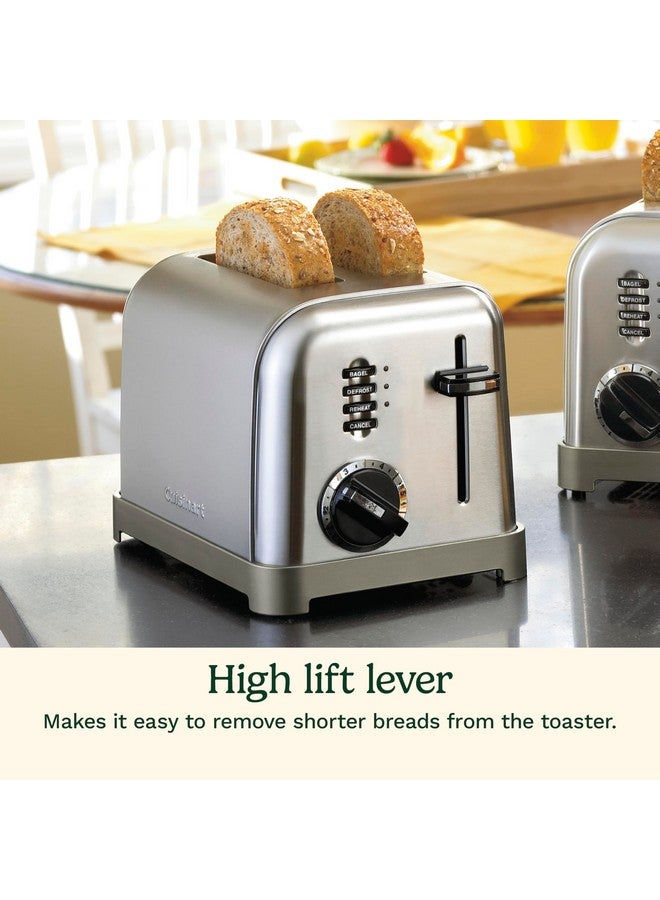 Cuisinart Cuisinart CPT-160 Metal Classic 2-Slice Toaster, Brushed Stainless  - Image 4