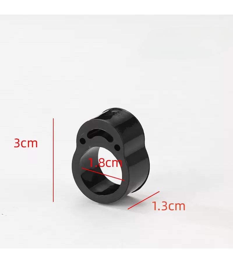 Grey Door Silencer Rings 6 Pieces Soft Shock Absorbing Protect Walls Easy Install - Image 2