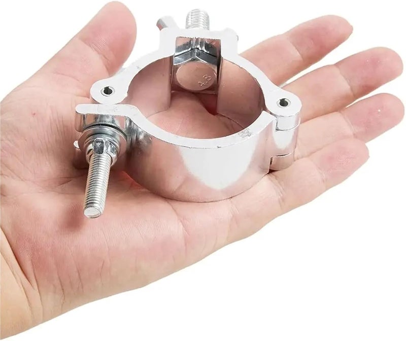 Home & professional compatible 2 Pcs Aluminum Alloy Stage Lights Truss Clamp Quick Release Clip Bracket DJ Light Clamps Silver 18-21mm 38-52mm Lamp Hanger Hooks for Sport Lights(38-52mm) Freeze crack proof Universal design Varied available picks User feedback upgraded quality Long lifespan Climate adapted upgraded quality Stable local goods source Nationwide courier network All consumer tier purchase options KSA market compliant quality Post-order arranged dispatch Fast warehouse picking Ready post purchase fulfill Long use oriented quality Flat working surface Reliable daily use design Simplified versatile design Space saving Daily wear upgraded resistant material Repeated detach compatible build Balanced structure Simple multi-color universal build Wide daily application All space matching look - Image 3