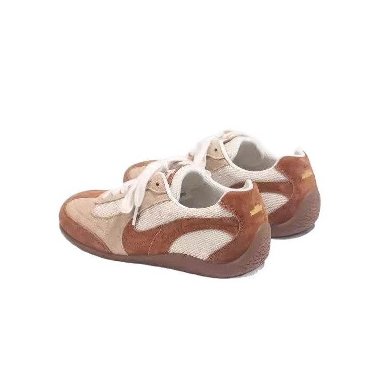 Vintage Color-Block Retro Sneakers for Women - Image 5