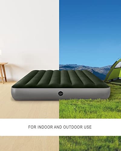Intex 64108E Dura-Beam Standard Prestige Air Mattress: Fiber-Tech - Full Size - 10in Bed Height - 600lb Weight Capacity - Pump Sold Separately - Image 3