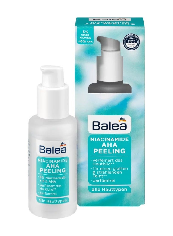 Balea 5% Niacinamide + 6%aha Peeling Serum 30ml