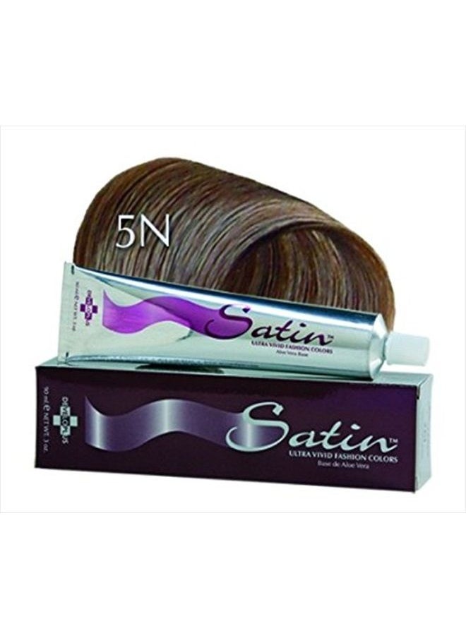 Developlus Satin Color #5N Light Brown 3 Ounce (88ml) (6 Pack)  - Image 2