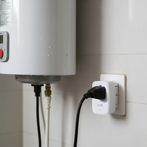 AZIOT 16A Smart Plug with Energy Monitoring, WiFi & Bluetooth, Suitable for Large Appliances like Geysers, Microwave Ovens, Air Conditioners. Works with Alexa & Google Home - Image 3