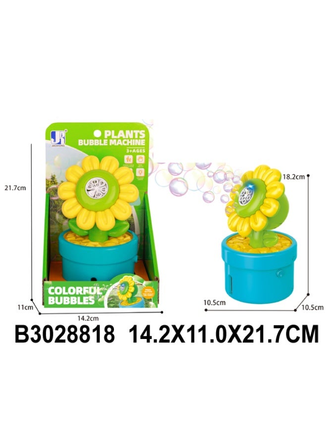 الة فقاعات صابون الزهور  وسط 14-3028818