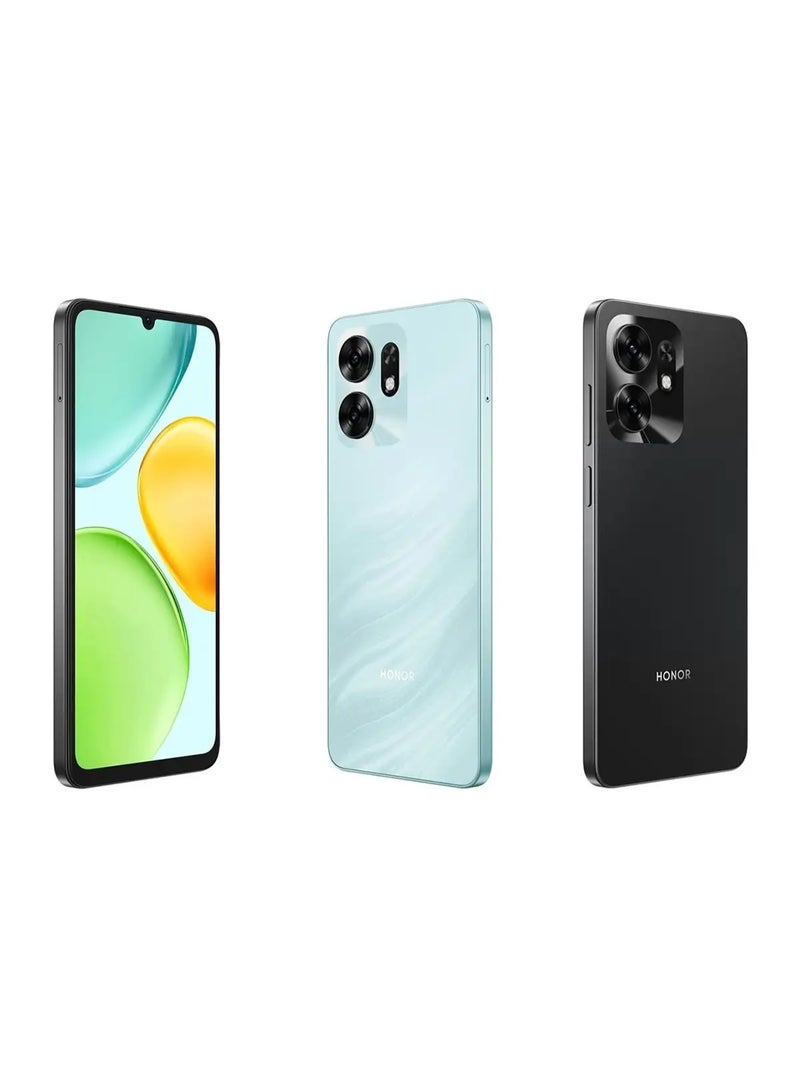 Honor Choice X6d 5G (256GB storage, 4GB + 4GB RAM)Ocean Cyan and Midnight Black - Image 2