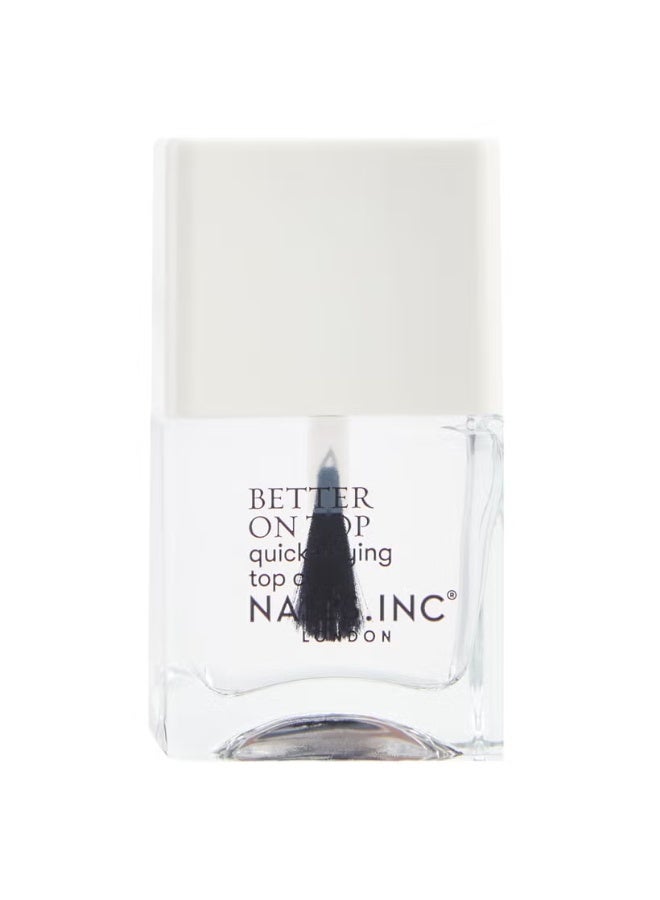 nails inc. Better On Top Quick-Drying Top Coat - Image 1