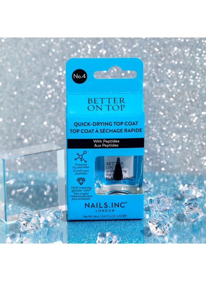 nails inc. Better On Top Quick-Drying Top Coat - Image 2