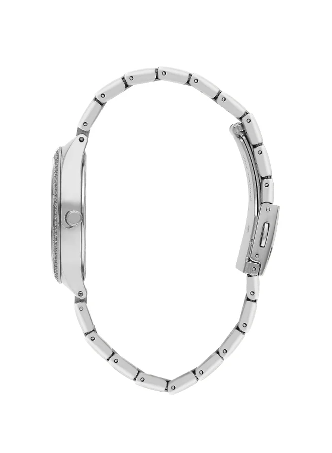 Lee Cooper Lee Cooper Women 's Multi Function  Silver Dial Color Watch-LC07863.390